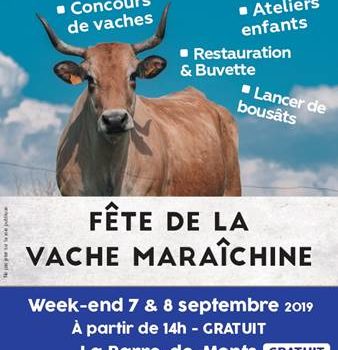 Fête de la vache maraîchine les 7 et 8 septembre