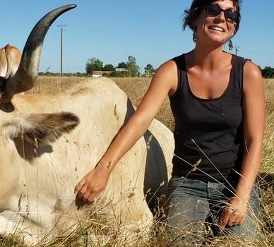 Lucie Maritaud éleveuse de vaches maraichines dans le journal Demain Vendée