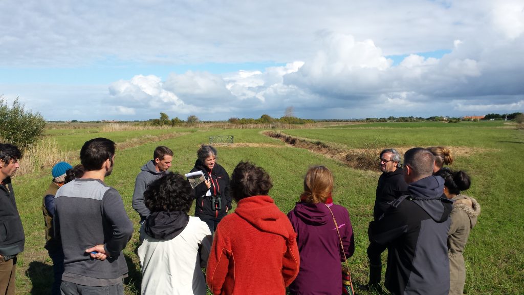 Formation des éleveurs sur la biodiversité – photo © LPO85