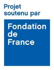 logo projet soutenu par la fondation de france