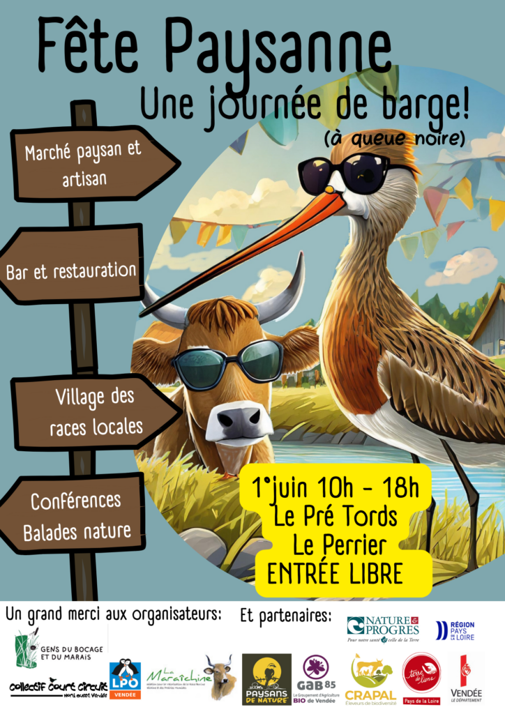 Fête paysanne au Pré Tords - affiche