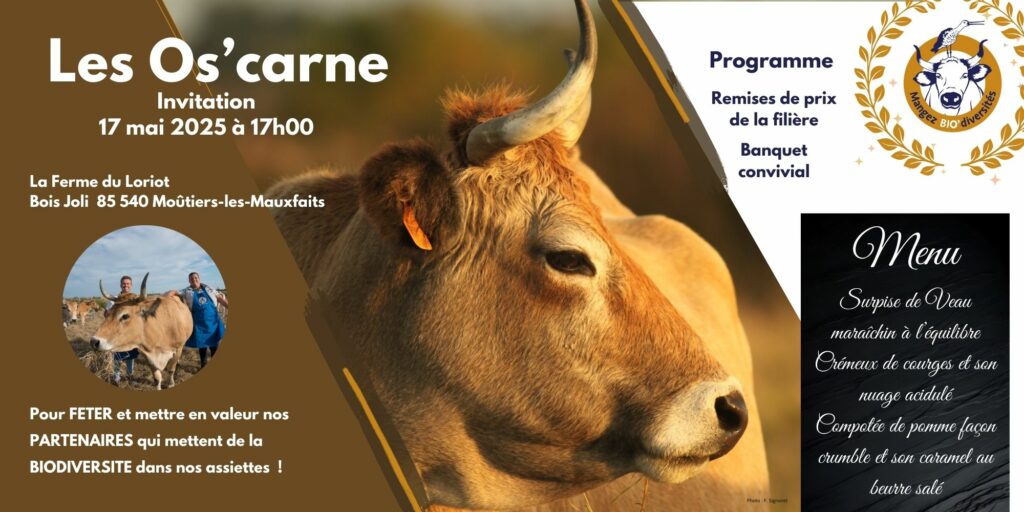 Invitation remise des Os'carnes