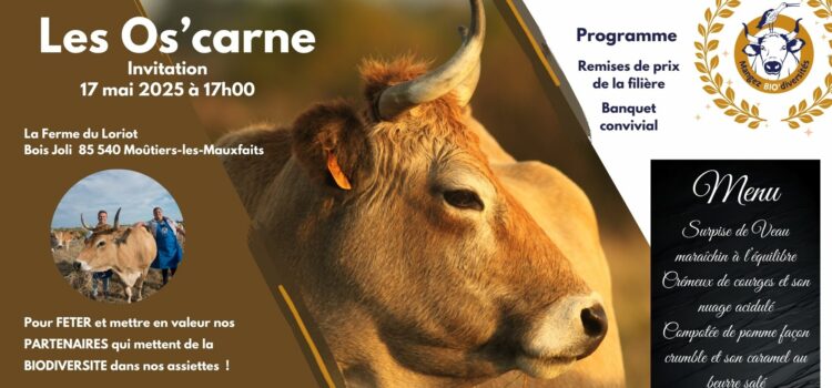Invitation remise des Os'carnes