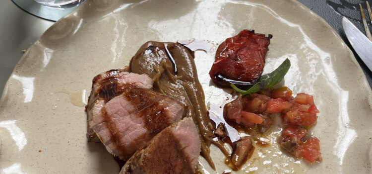 Assiette restaurant Lamaccotte, Nantes, juillet 2025