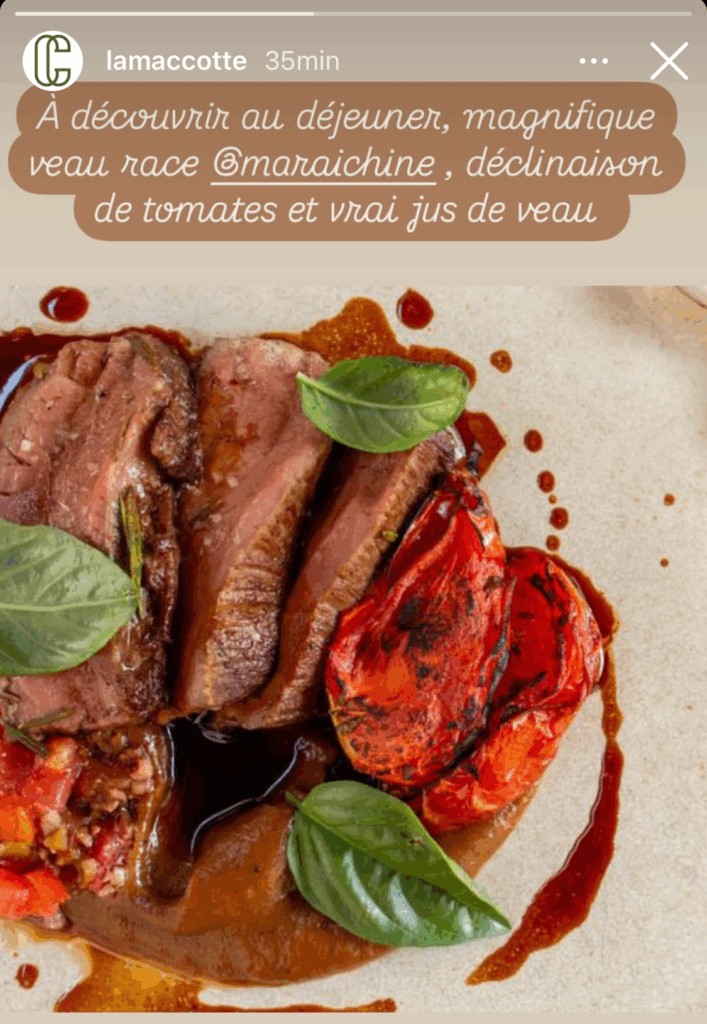 Assiette restaurant Lamaccotte, Nantes, juillet 2025