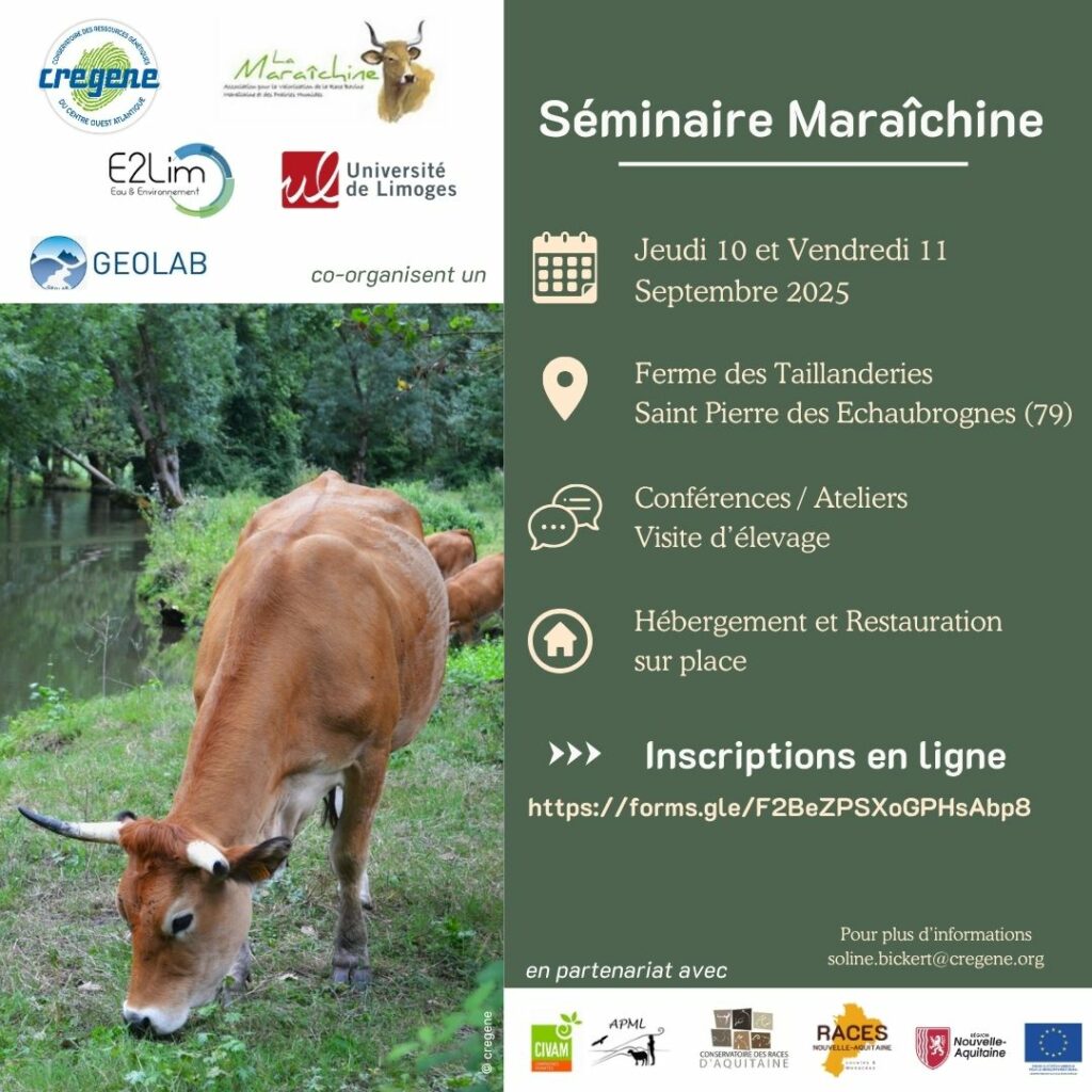Invitation Séminaire Maraîchine 2025