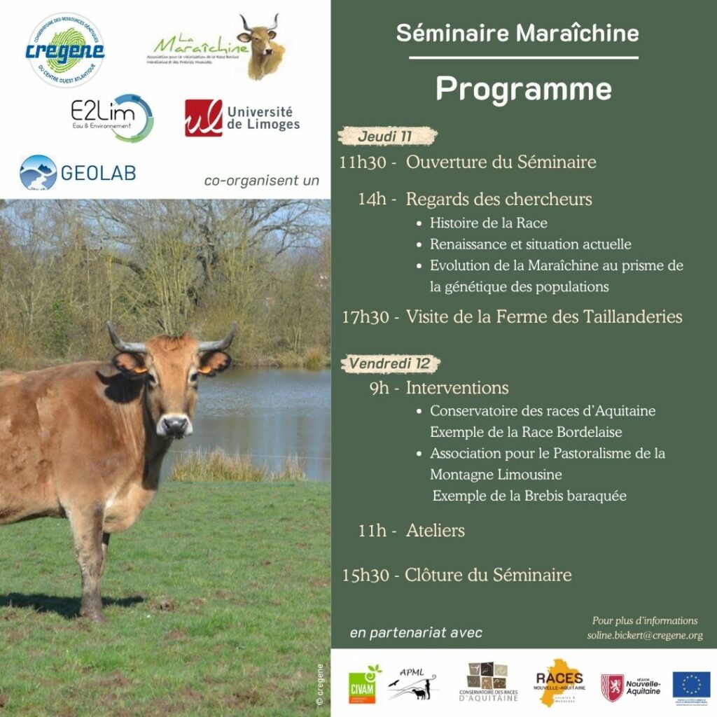 Programme Séminaire Maraîchine septembre 2025