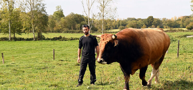 Dorian Rabillé, Ferme Les Brancardières. Photo Patrick Durandet (CD 85)