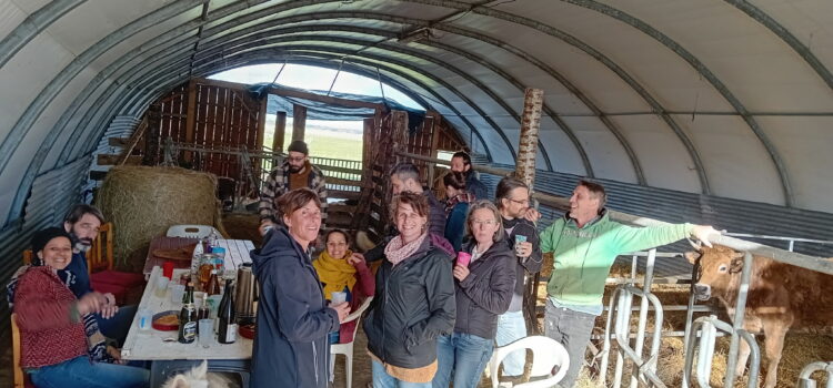 Le goûter des vaches Goûter des vaches - photo Ludivine Cosson