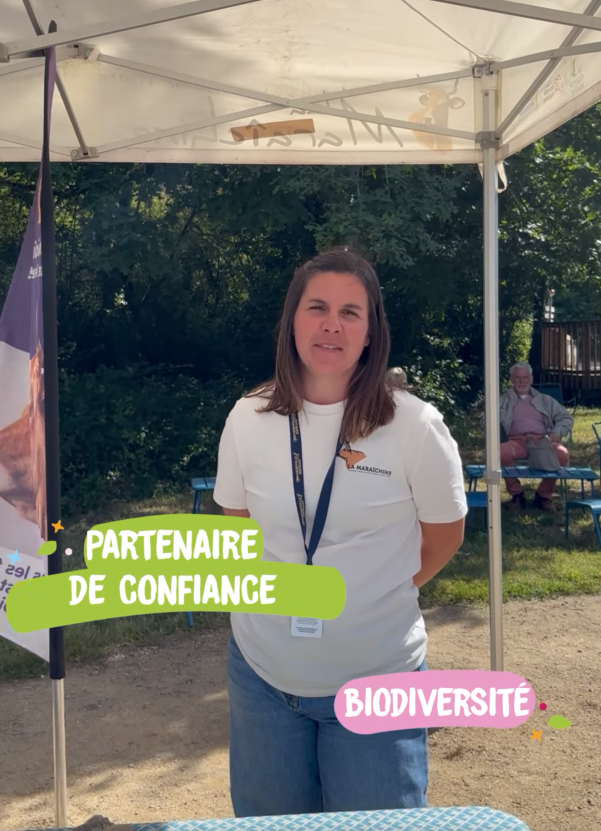 Stand Maraîchine, Filière Biodiversités Maraîchines - 40 ans réseau Biocoop