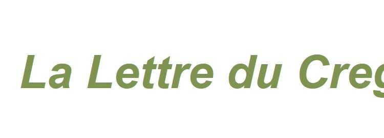 La lettre du Cregene n°6 Lettre Cregene 6 Bandeau